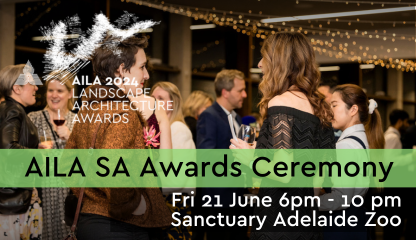 SA Landscape Architecture Awards Night